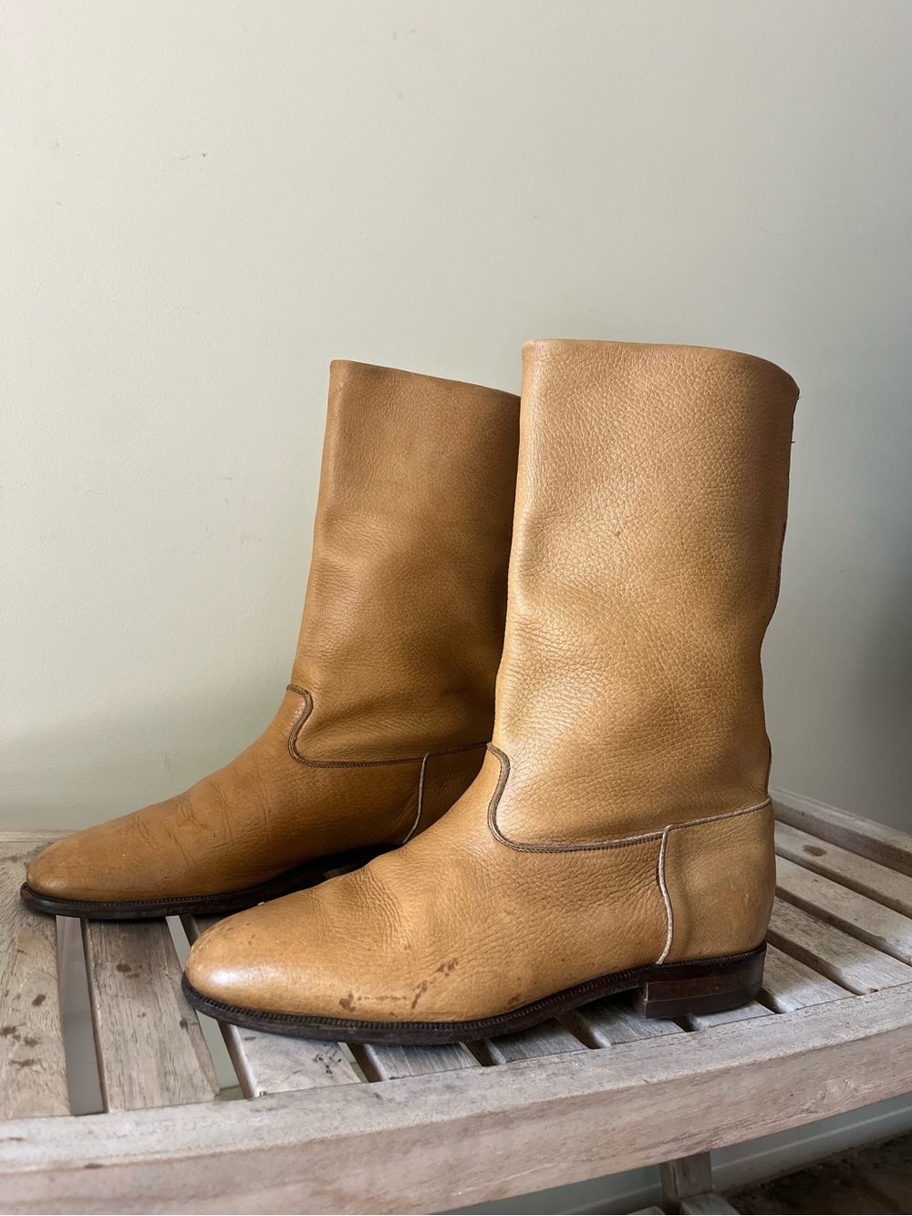 Paolo Scafora for Lina Aldo Italian Leather Western Boots – IT 9.5 / US M 10.5